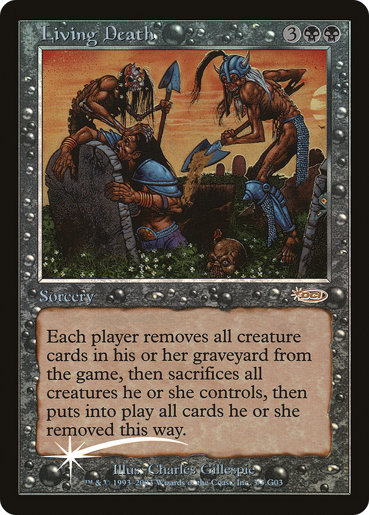 Living Death [Judge Gift Cards 2003] | GrognardGamesBatavia