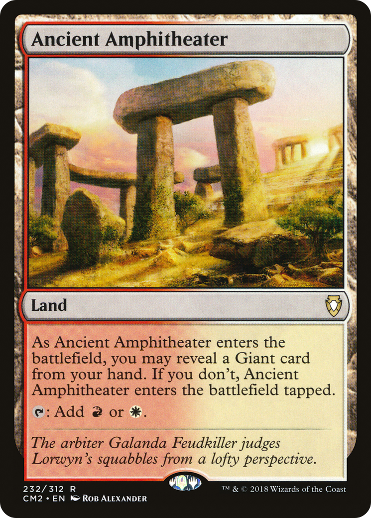 Ancient Amphitheater [Commander Anthology Volume II] | GrognardGamesBatavia