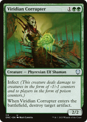 Viridian Corrupter [Phyrexia: All Will Be One Commander] | GrognardGamesBatavia