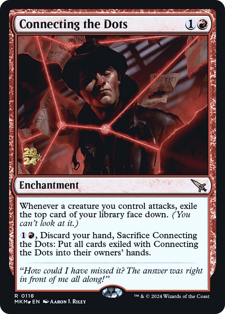 Connecting the Dots [Murders at Karlov Manor Prerelease Promos] | GrognardGamesBatavia