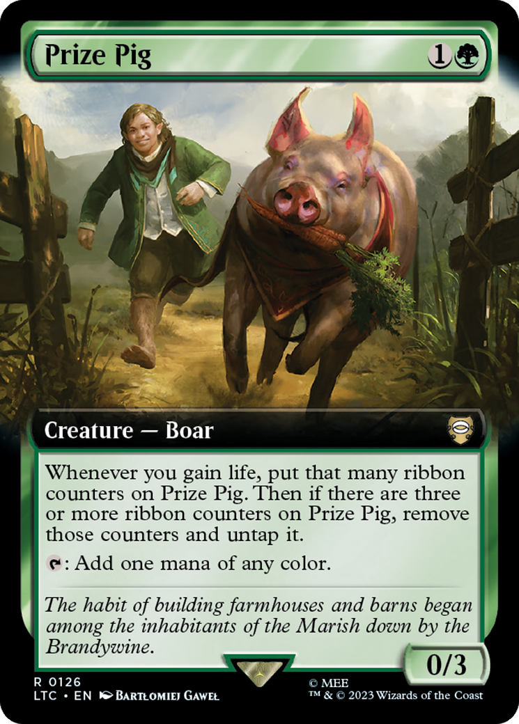 Prize Pig (Extended Art) [The Lord of the Rings: Tales of Middle-Earth Commander] | GrognardGamesBatavia