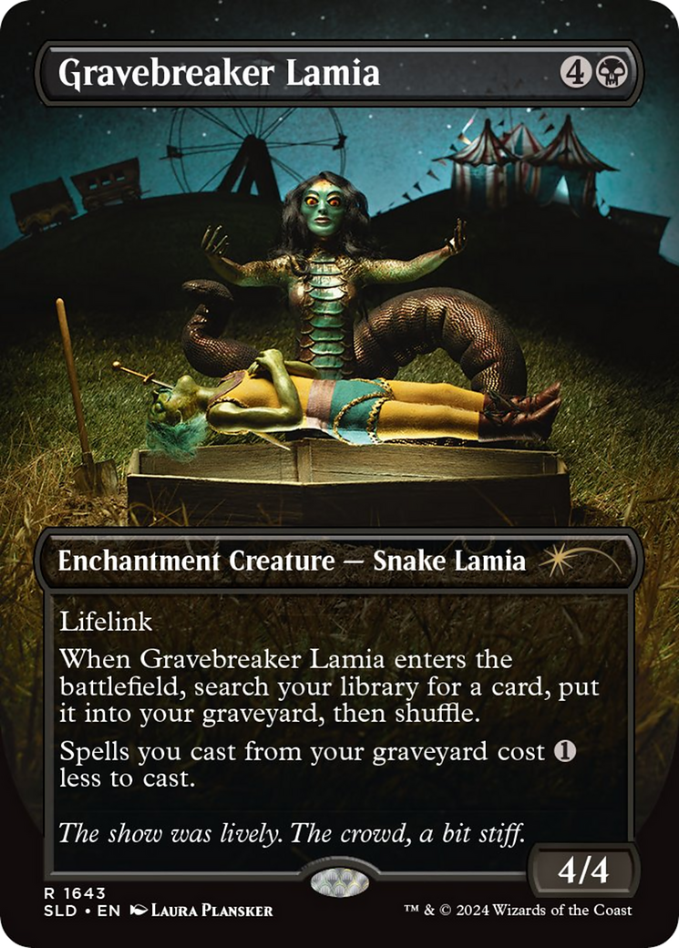 Gravebreaker Lamia (Rainbow Foil) [Secret Lair Drop Series] | GrognardGamesBatavia