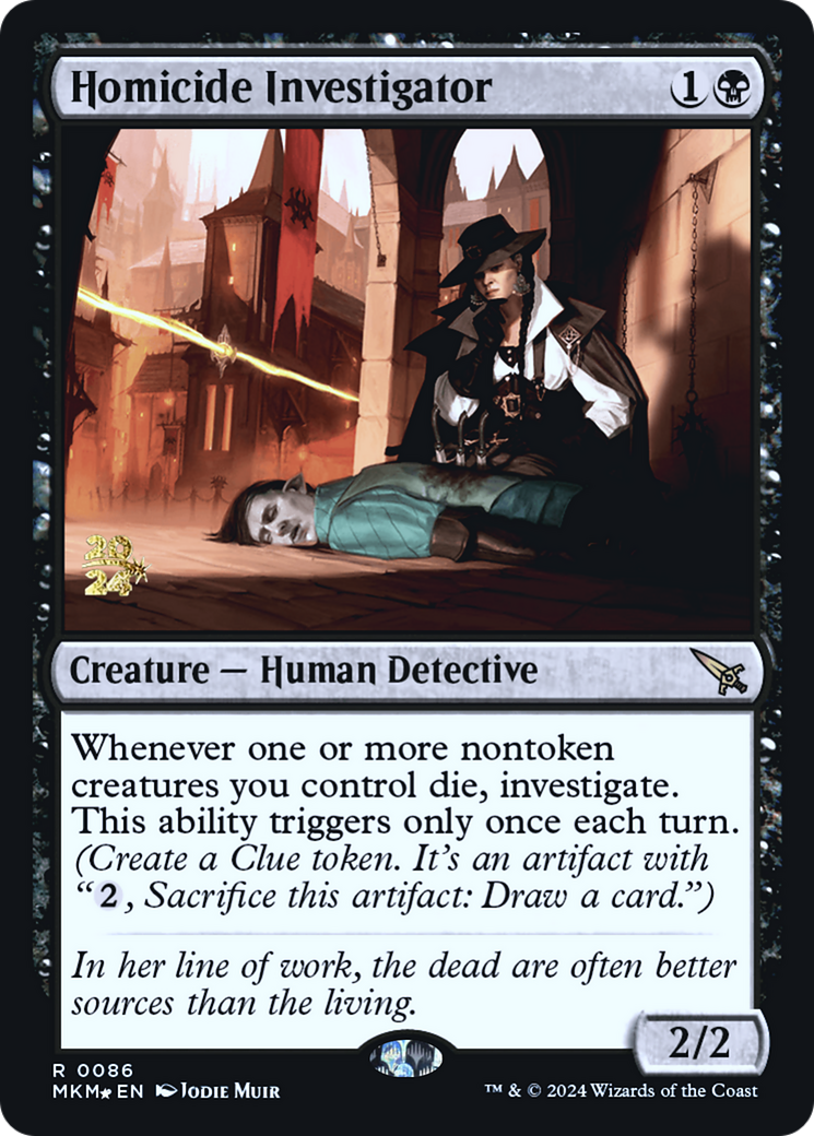 Homicide Investigator [Murders at Karlov Manor Prerelease Promos] | GrognardGamesBatavia