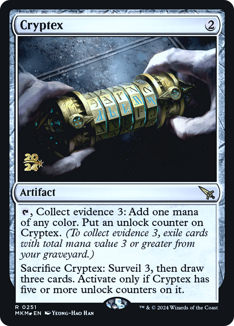 Cryptex [Murders at Karlov Manor Prerelease Promos] | GrognardGamesBatavia