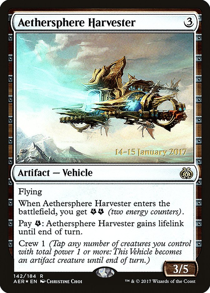 Aethersphere Harvester [Aether Revolt Prerelease Promos] | GrognardGamesBatavia