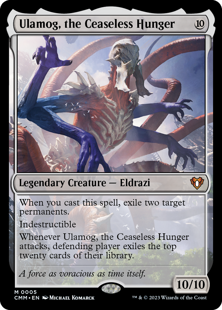 Ulamog, the Ceaseless Hunger [Commander Masters] | GrognardGamesBatavia