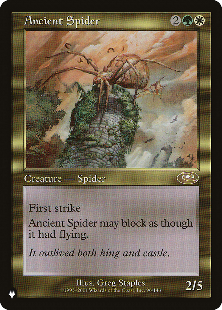 Ancient Spider [The List] | GrognardGamesBatavia