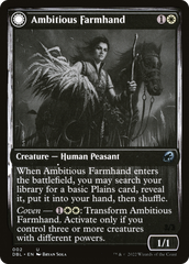 Ambitious Farmhand // Seasoned Cathar [Innistrad: Double Feature] | GrognardGamesBatavia