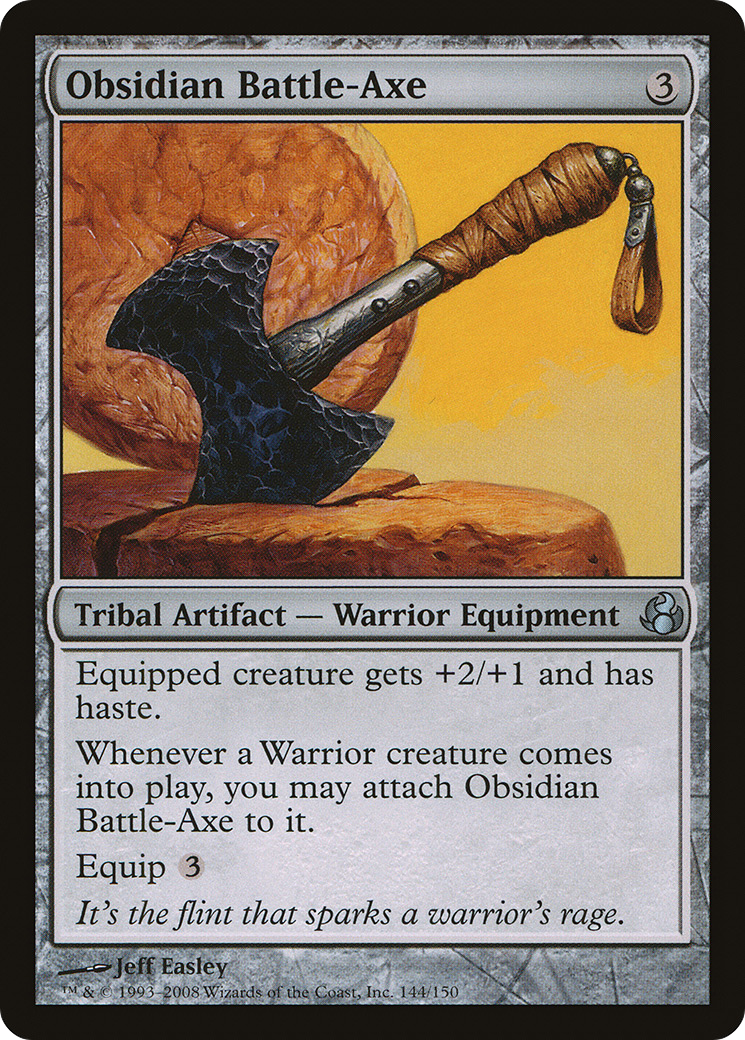 Obsidian Battle-Axe [Morningtide] | GrognardGamesBatavia