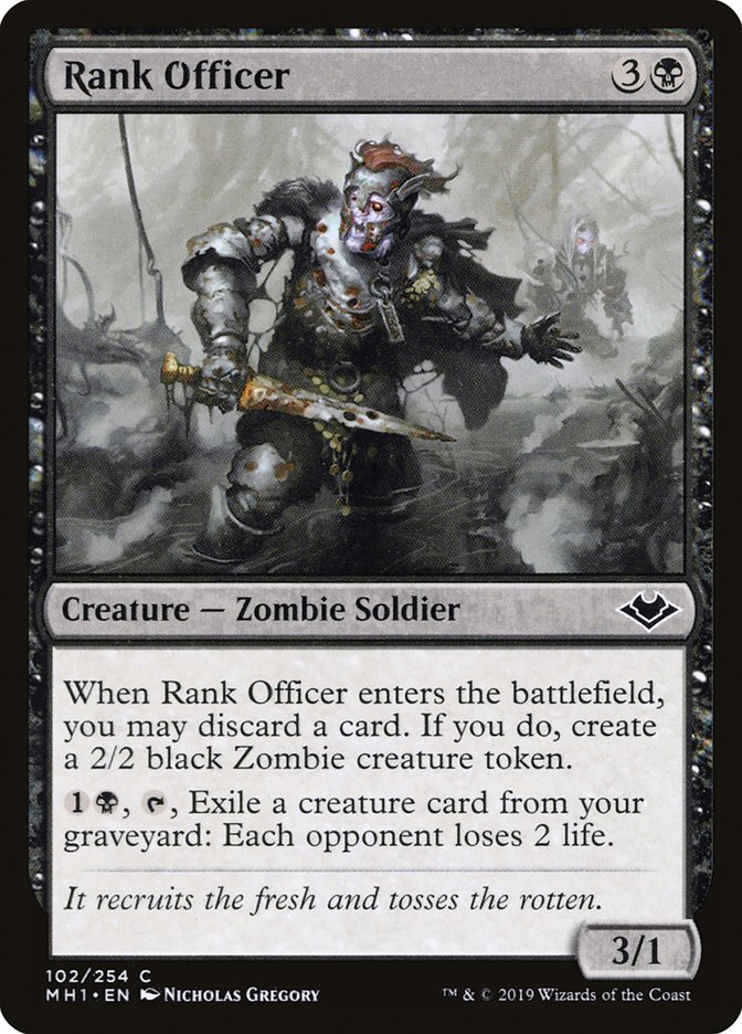 Rank Officer [Modern Horizons] | GrognardGamesBatavia