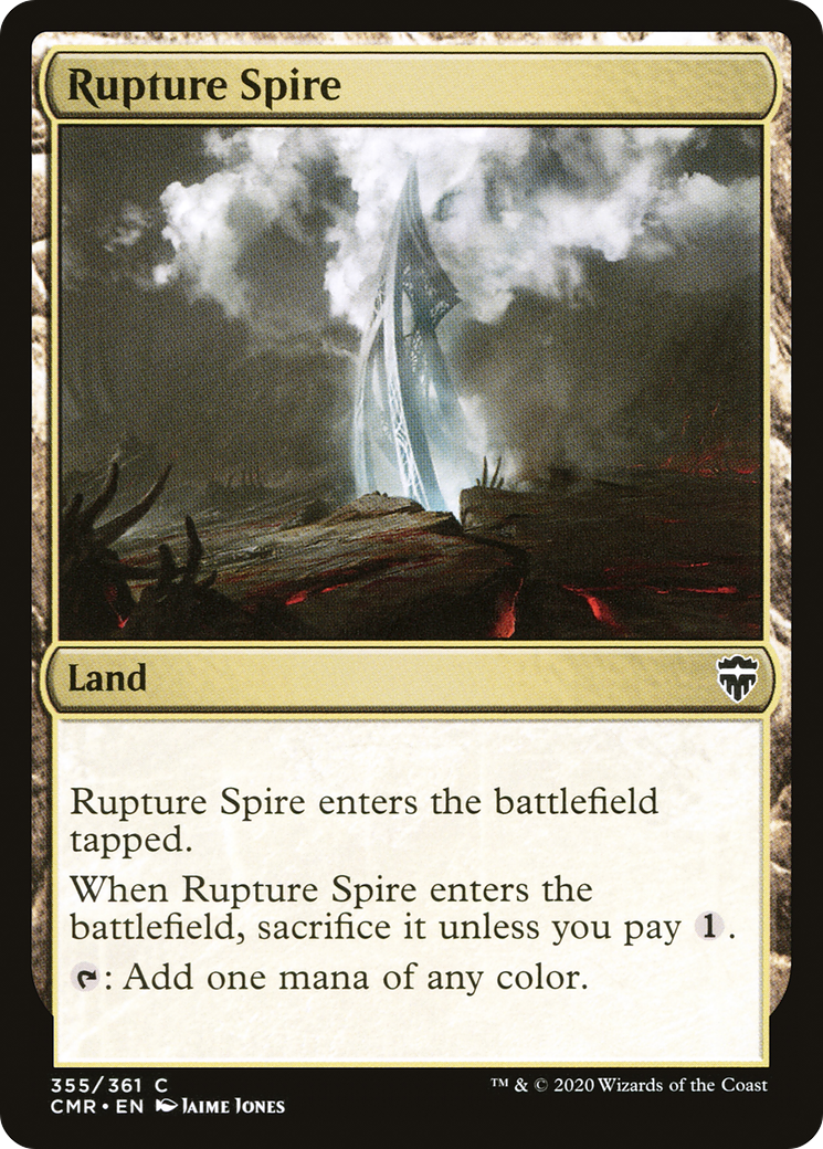 Rupture Spire (355) [Commander Legends] | GrognardGamesBatavia