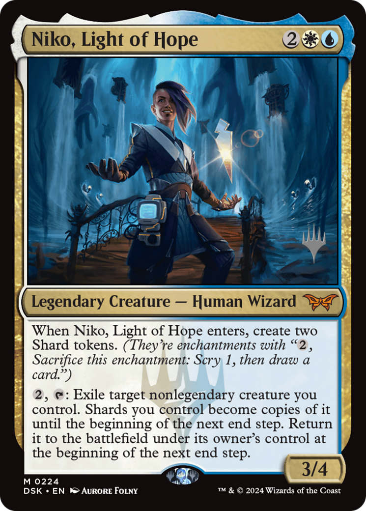 Niko, Light of Hope (Promo Pack) [Duskmourn: House of Horror Promos] | GrognardGamesBatavia
