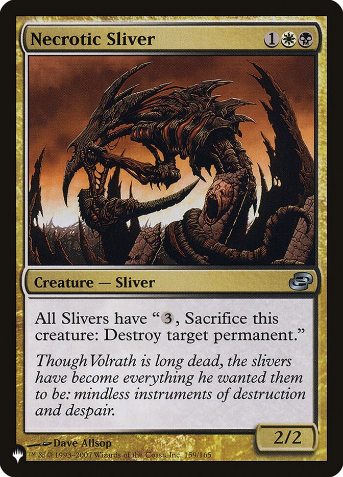 Necrotic Sliver [The List] | GrognardGamesBatavia