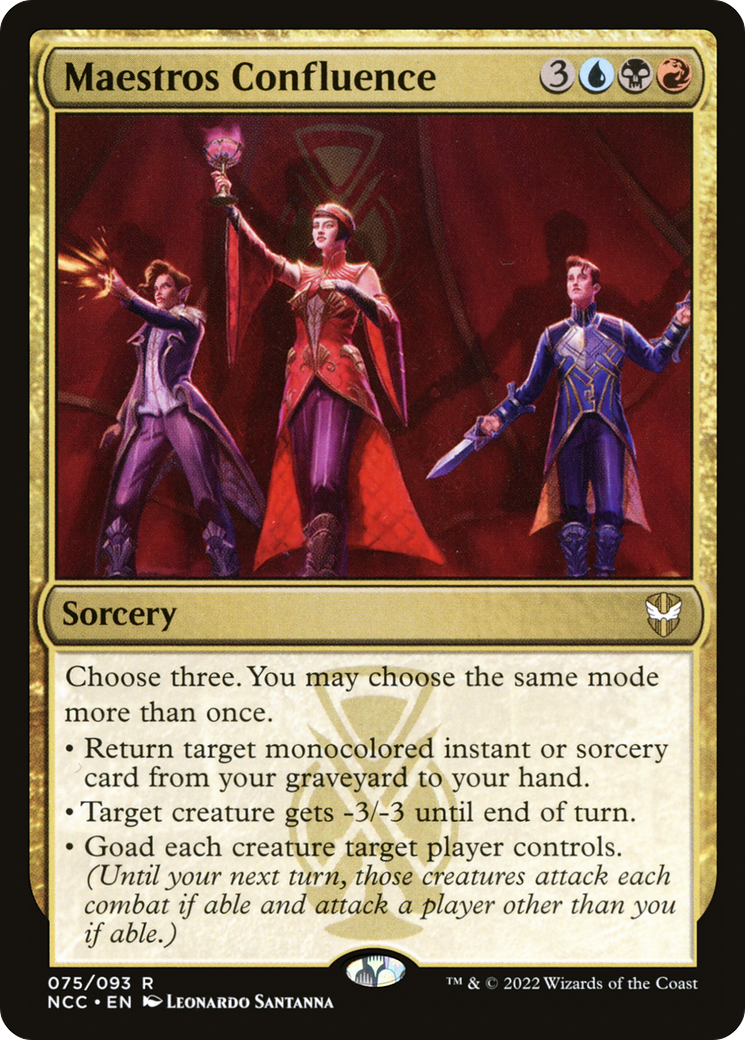 Maestros Confluence [Streets of New Capenna Commander] | GrognardGamesBatavia