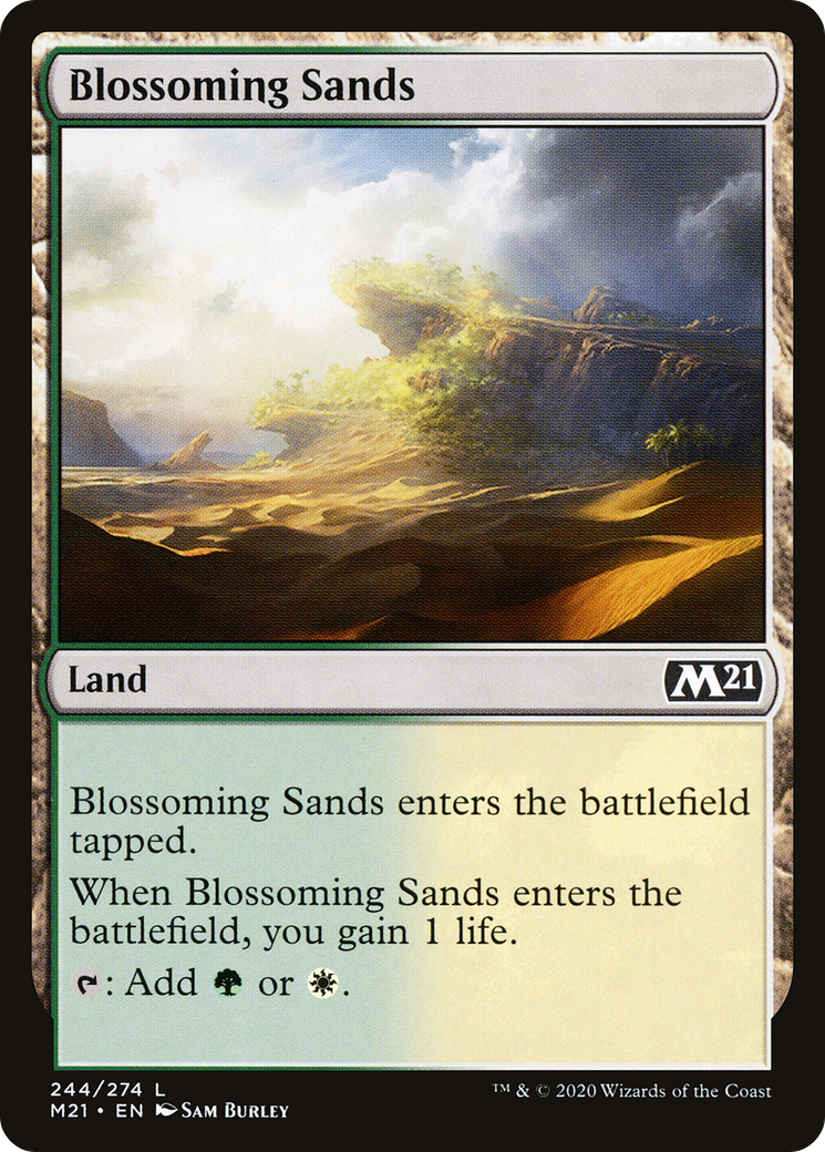 Blossoming Sands [Core Set 2021] | GrognardGamesBatavia