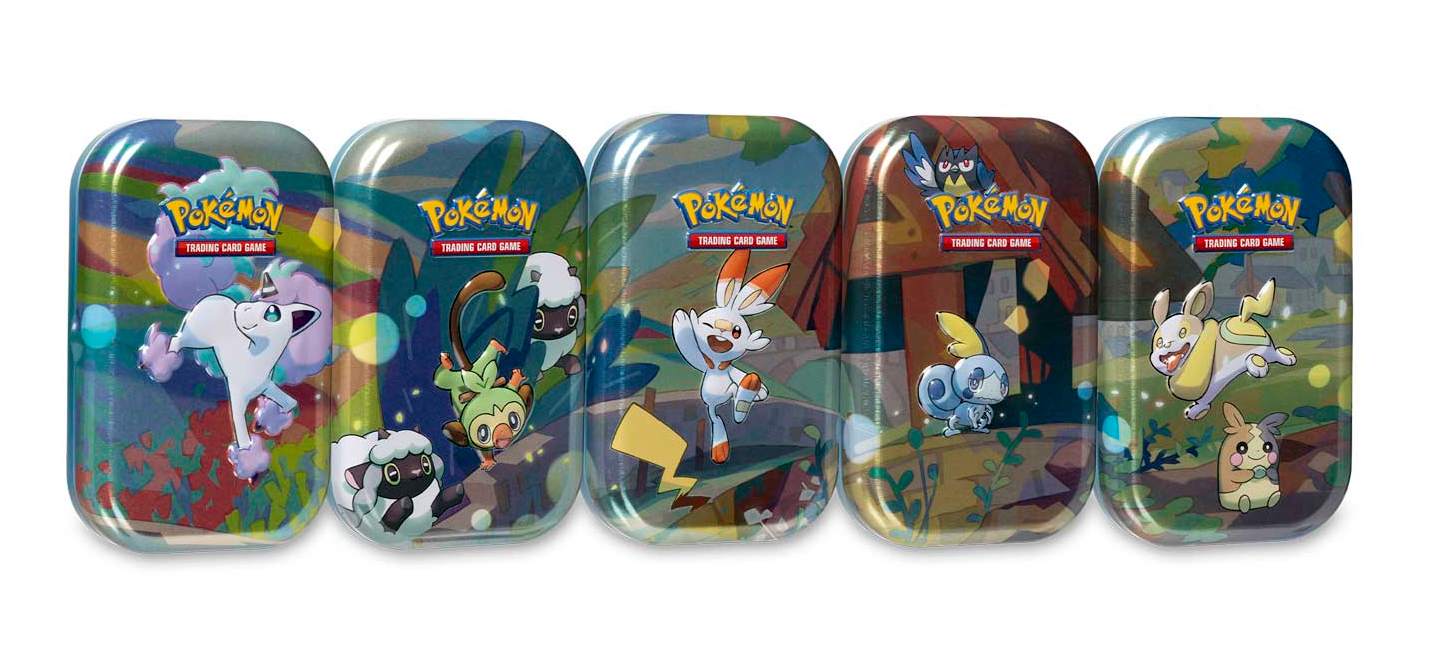 Galar Pals - Mini Collector's Tin (Scorbunny & Pikachu) | GrognardGamesBatavia