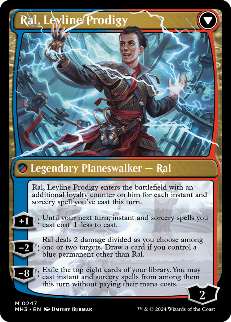 Ral, Monsoon Mage // Ral, Leyline Prodigy [Modern Horizons 3] | GrognardGamesBatavia