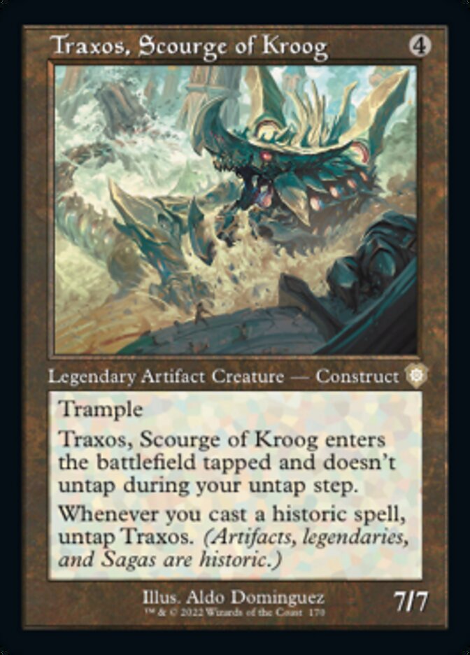 Traxos, Scourge of Kroog (Retro) [The Brothers' War Commander] | GrognardGamesBatavia