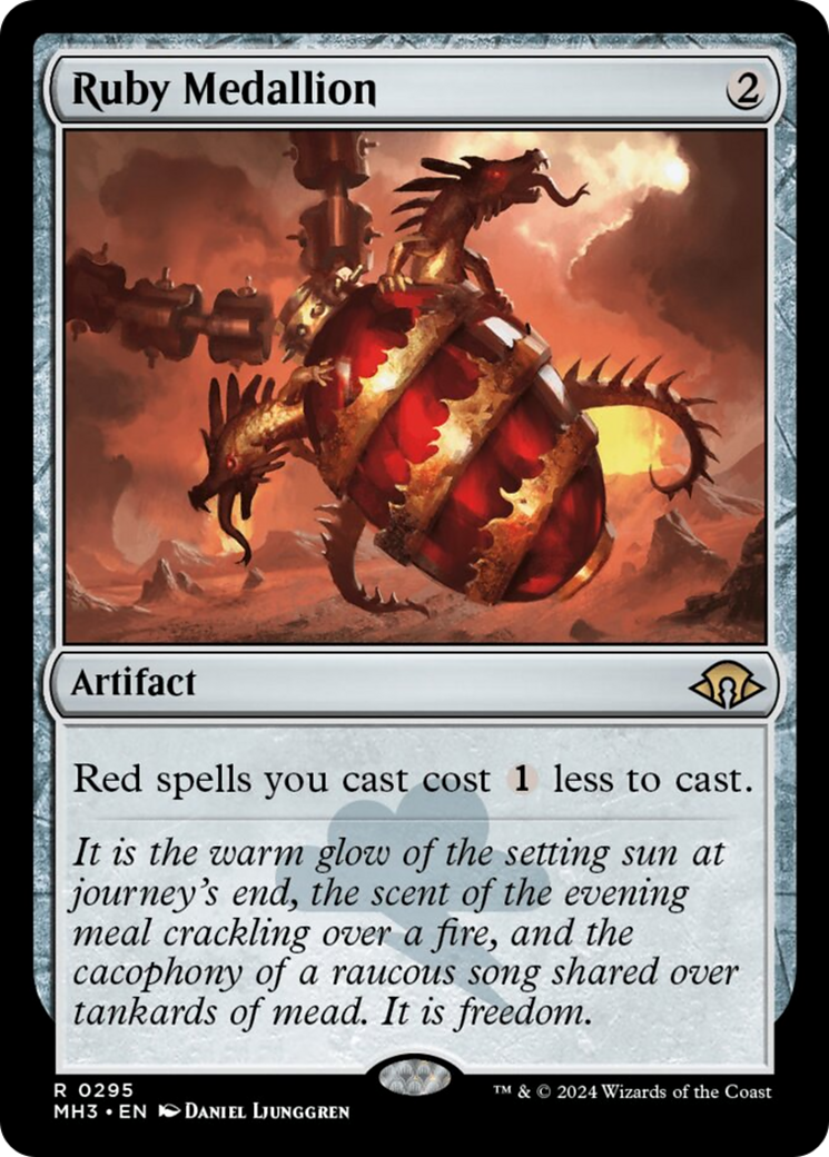 Ruby Medallion [Modern Horizons 3] | GrognardGamesBatavia