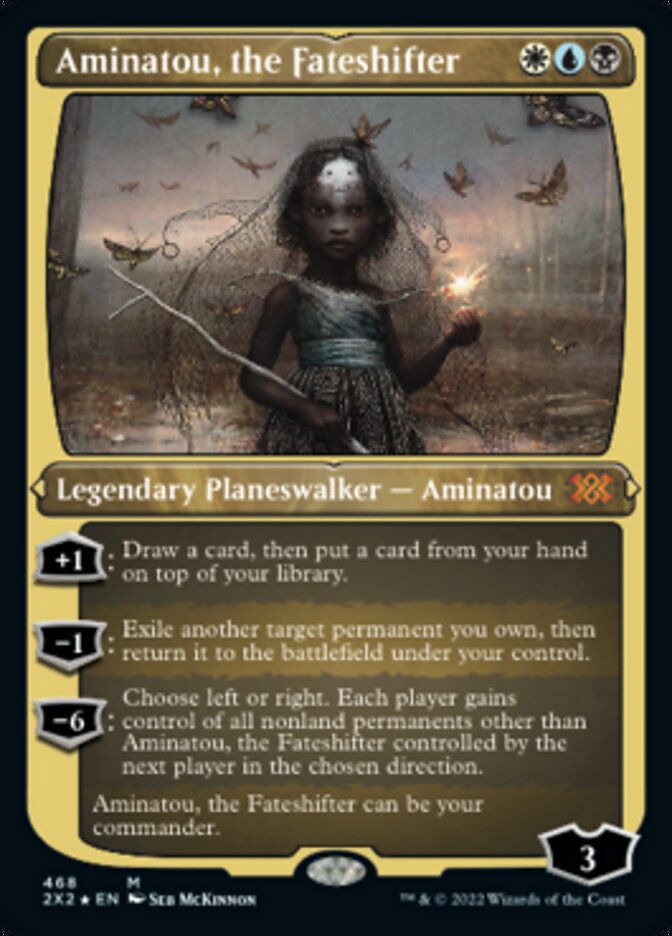 Aminatou, the Fateshifter (Foil Etched) [Double Masters 2022] | GrognardGamesBatavia