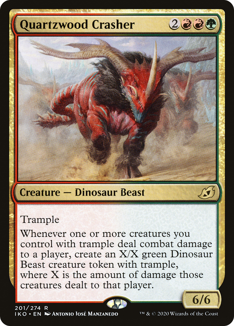 Quartzwood Crasher [Ikoria: Lair of Behemoths] | GrognardGamesBatavia