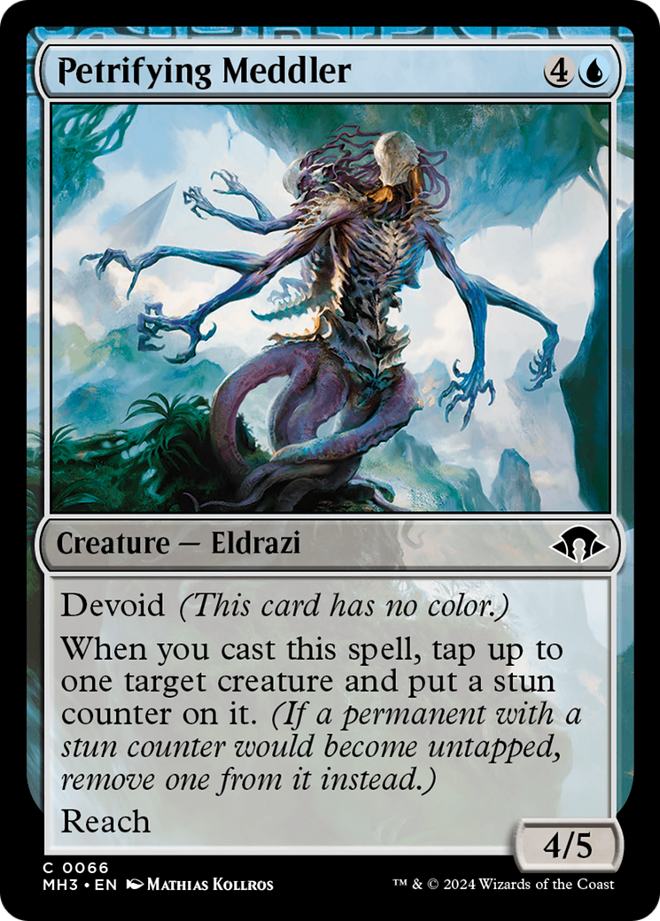 Petrifying Meddler [Modern Horizons 3] | GrognardGamesBatavia