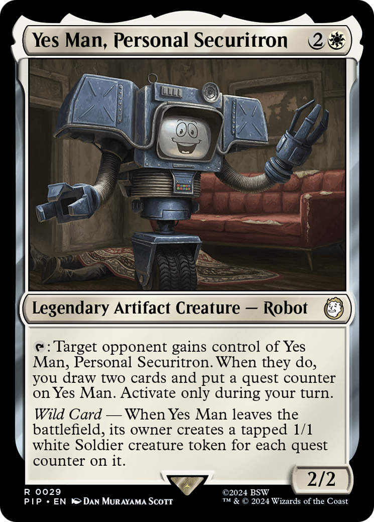 Yes Man, Personal Securitron [Fallout] | GrognardGamesBatavia