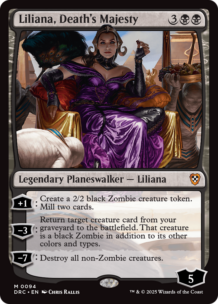 Liliana, Death's Majesty [Aetherdrift Commander] | GrognardGamesBatavia