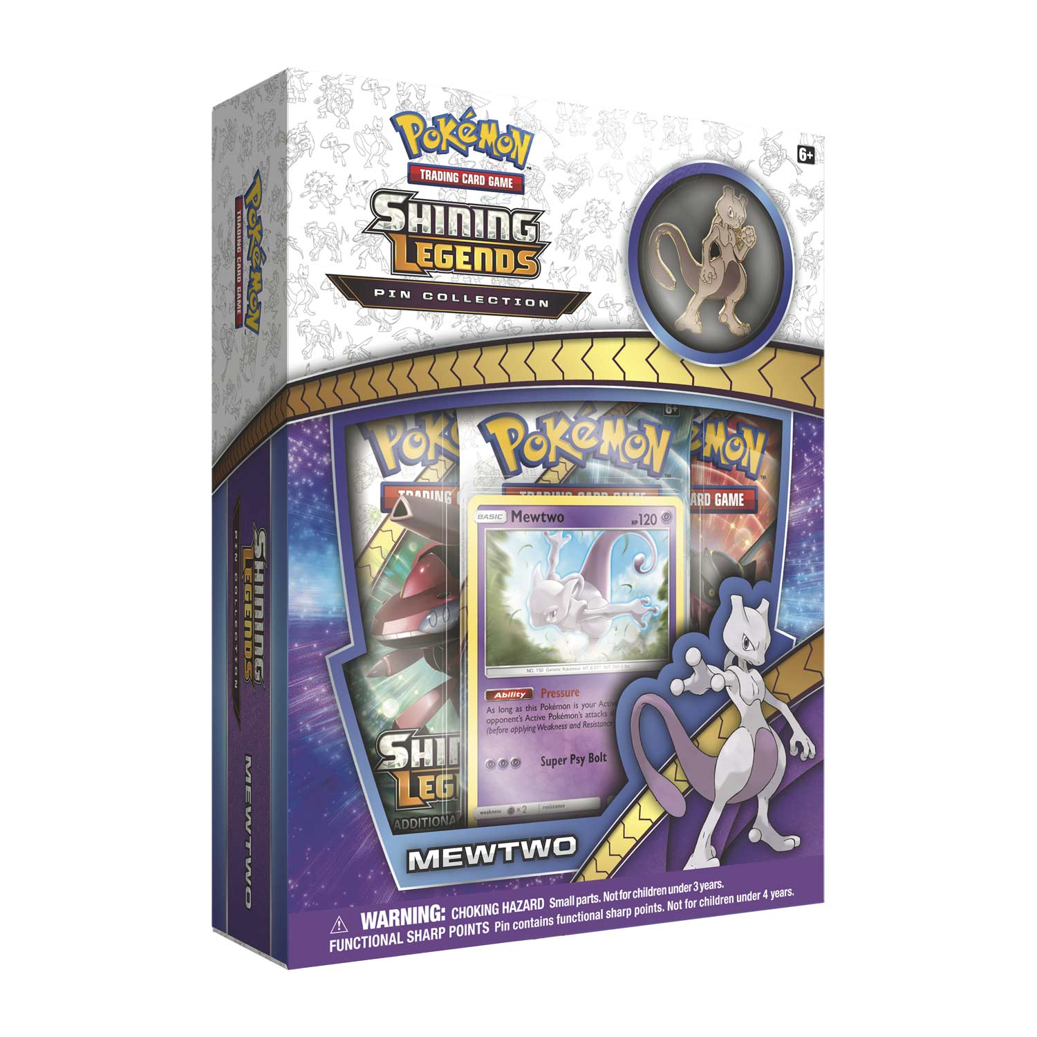 Shining Legends - Pin Collections (Mewtwo) | GrognardGamesBatavia