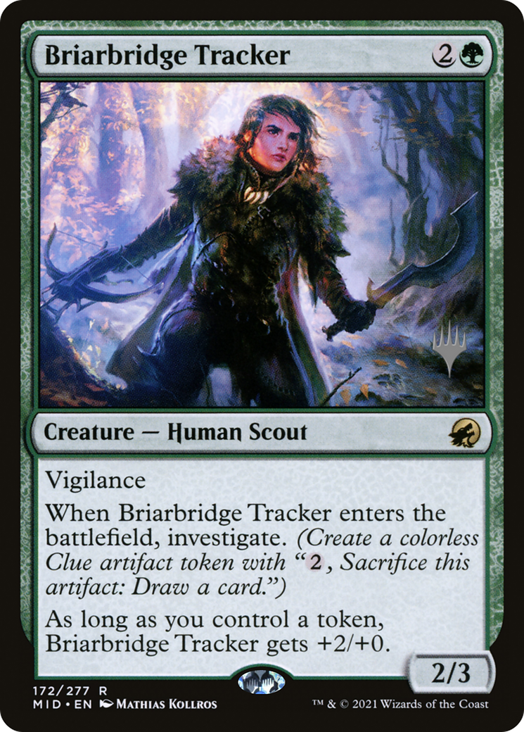 Briarbridge Tracker (Promo Pack) [Innistrad: Midnight Hunt Promos] | GrognardGamesBatavia