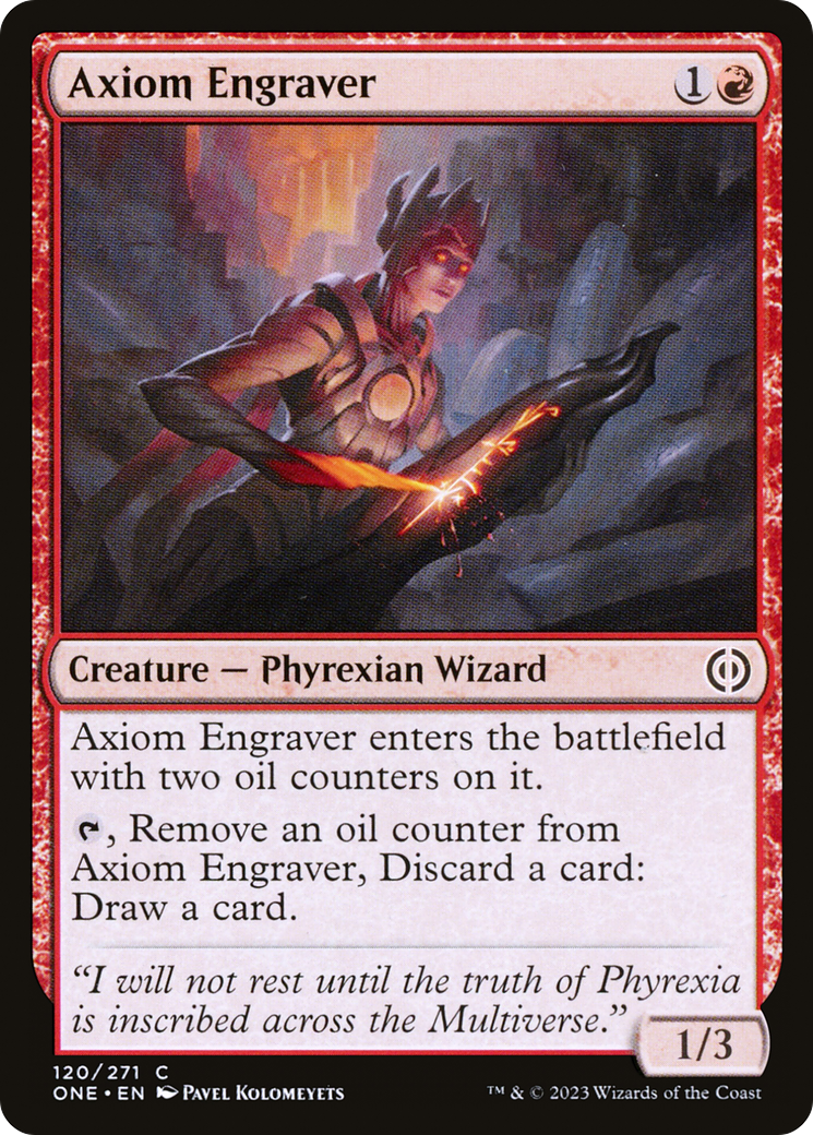 Axiom Engraver [Phyrexia: All Will Be One] | GrognardGamesBatavia