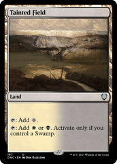 Tainted Field [Phyrexia: All Will Be One Commander] | GrognardGamesBatavia