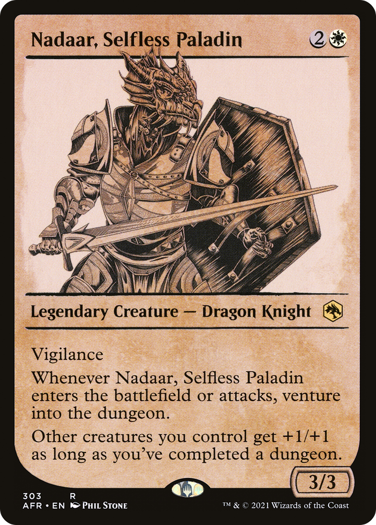 Nadaar, Selfless Paladin (Showcase) [Dungeons & Dragons: Adventures in the Forgotten Realms] | GrognardGamesBatavia