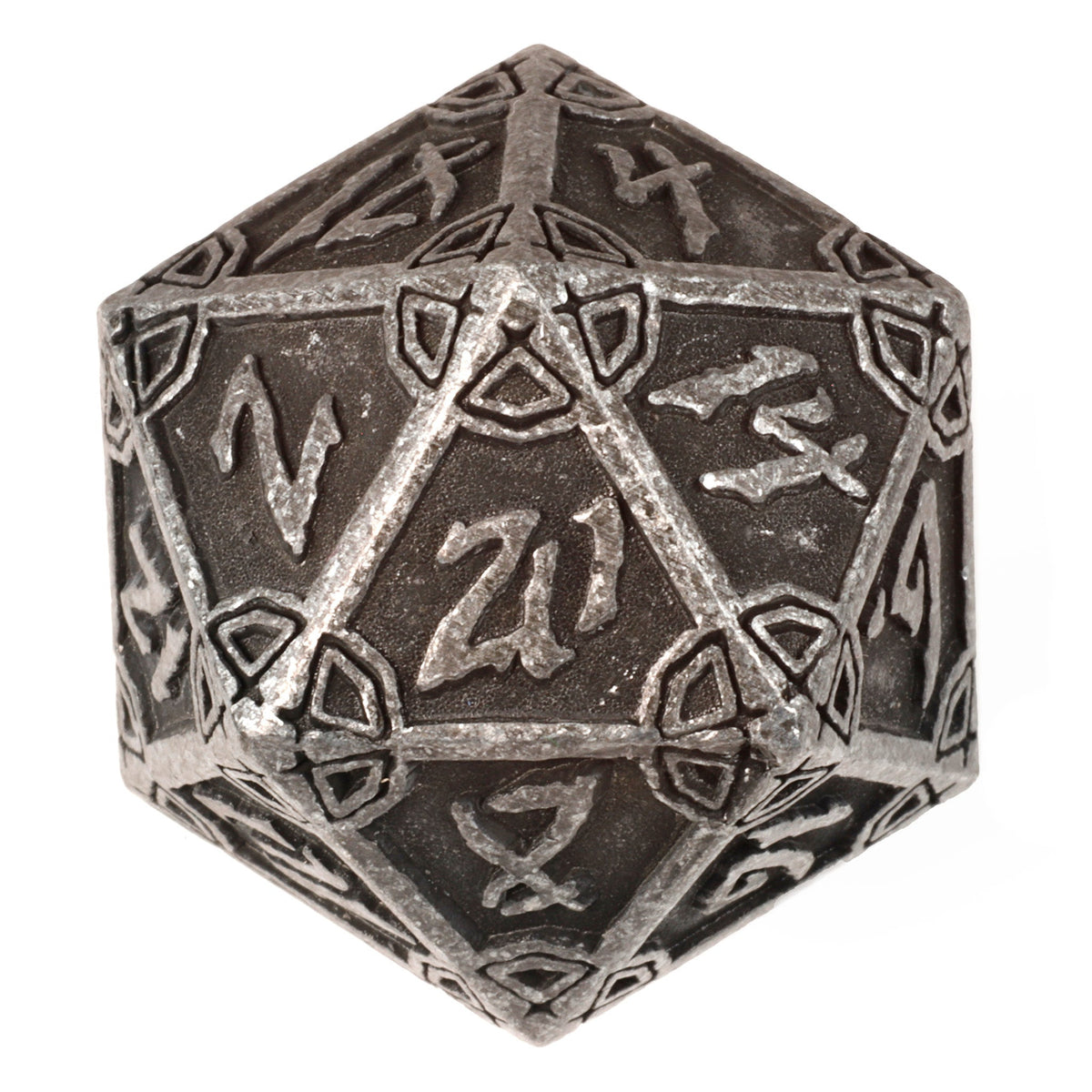 Die Hard Dice - Dark Iron Hexbreaker Dire d20 | GrognardGamesBatavia