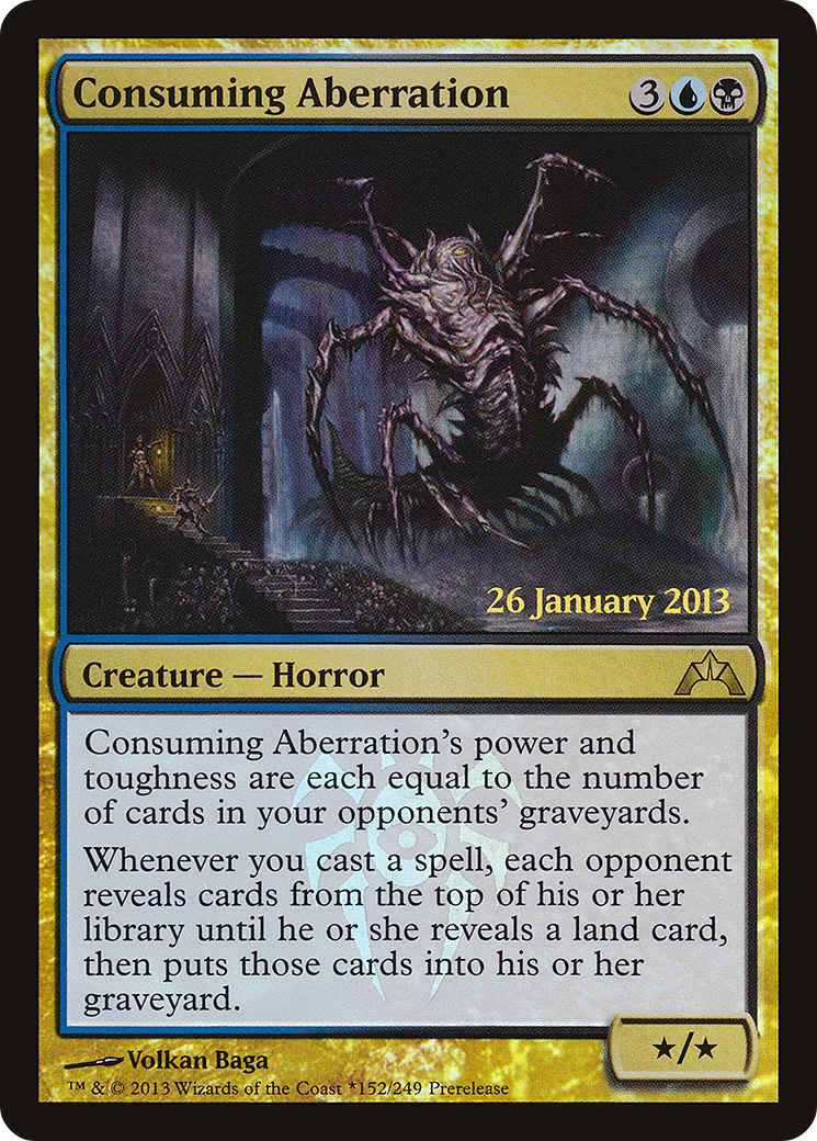 Consuming Aberration [Gatecrash Prerelease Promos] | GrognardGamesBatavia
