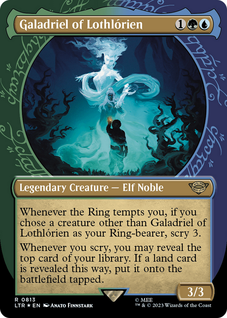 Galadriel of Lothlorien (Showcase) (Surge Foil) [The Lord of the Rings: Tales of Middle-Earth] | GrognardGamesBatavia