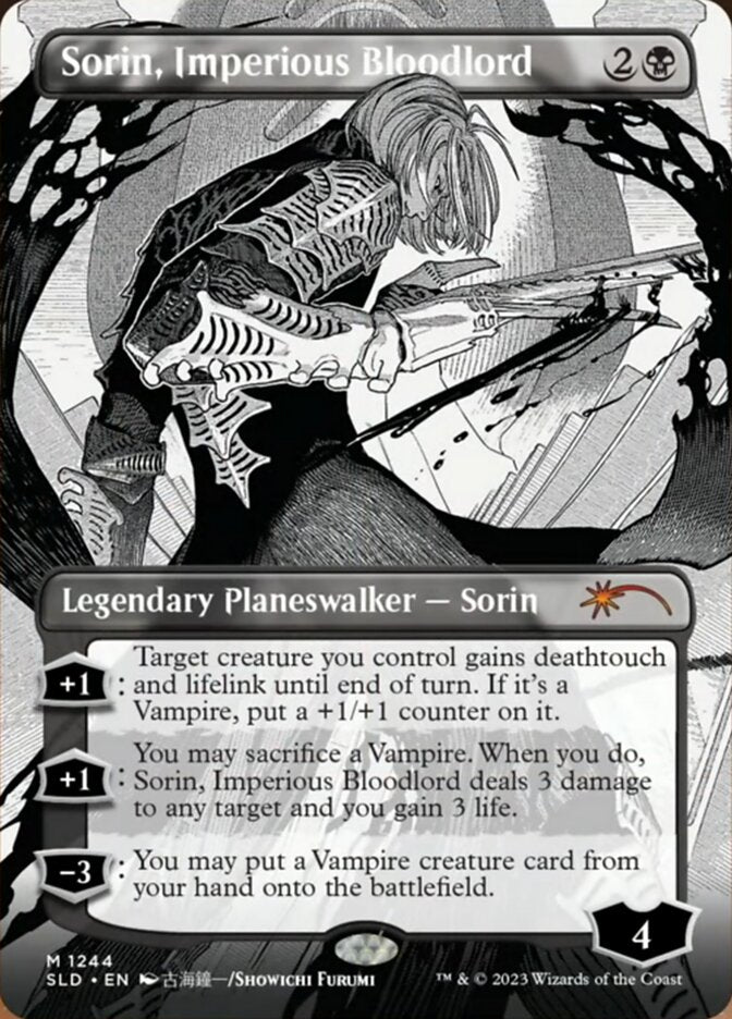 Sorin, Imperious Bloodlord (Borderless) [Secret Lair Drop Series] | GrognardGamesBatavia