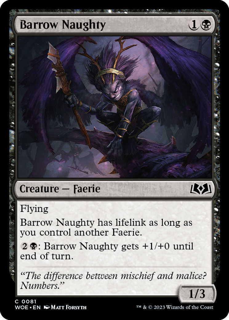 Barrow Naughty [Wilds of Eldraine] | GrognardGamesBatavia