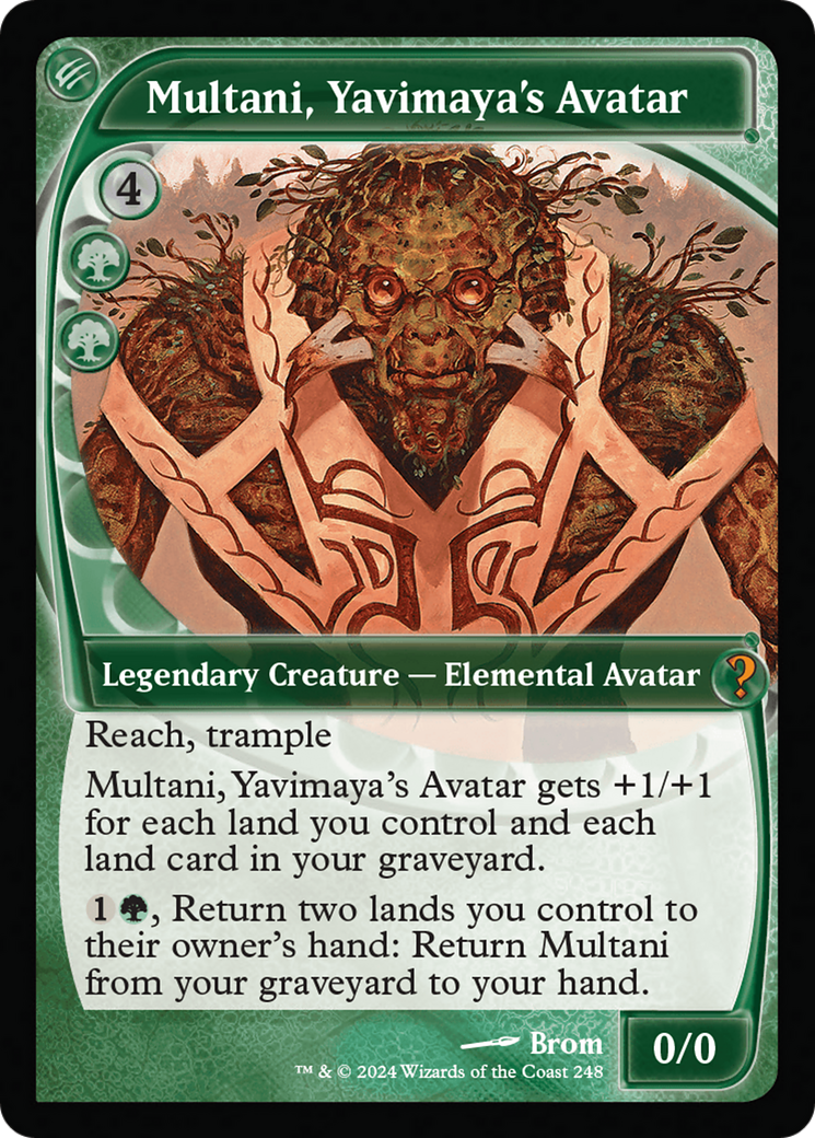 Multani, Yavimaya's Avatar (Future Sight) [Mystery Booster 2] | GrognardGamesBatavia