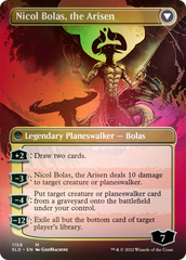 Nicol Bolas, the Ravager // Nicol Bolas, the Arisen (Borderless) [Secret Lair: From Cute to Brute] | GrognardGamesBatavia