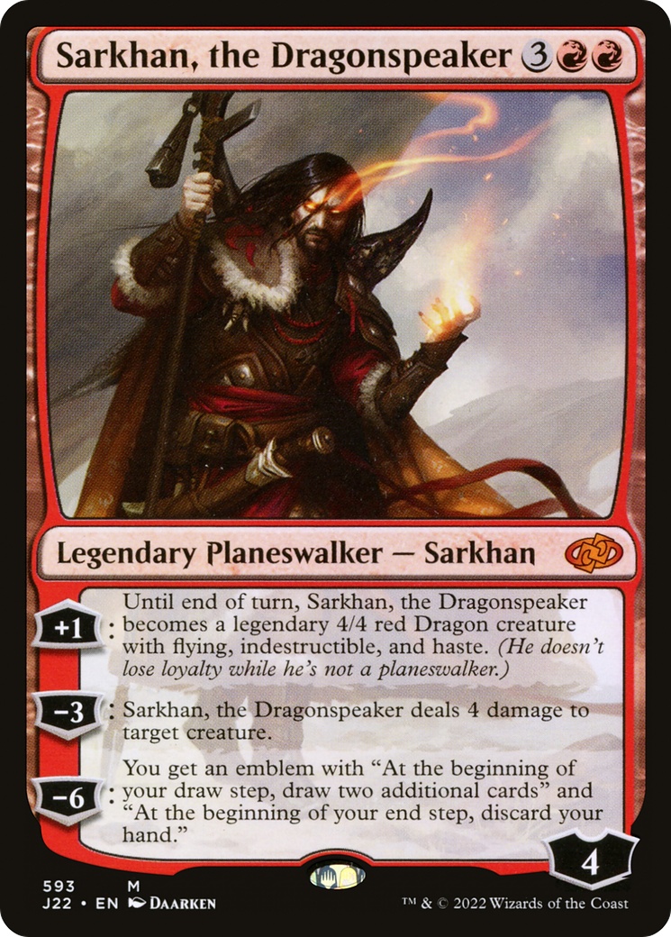 Sarkhan, the Dragonspeaker [Jumpstart 2022] | GrognardGamesBatavia