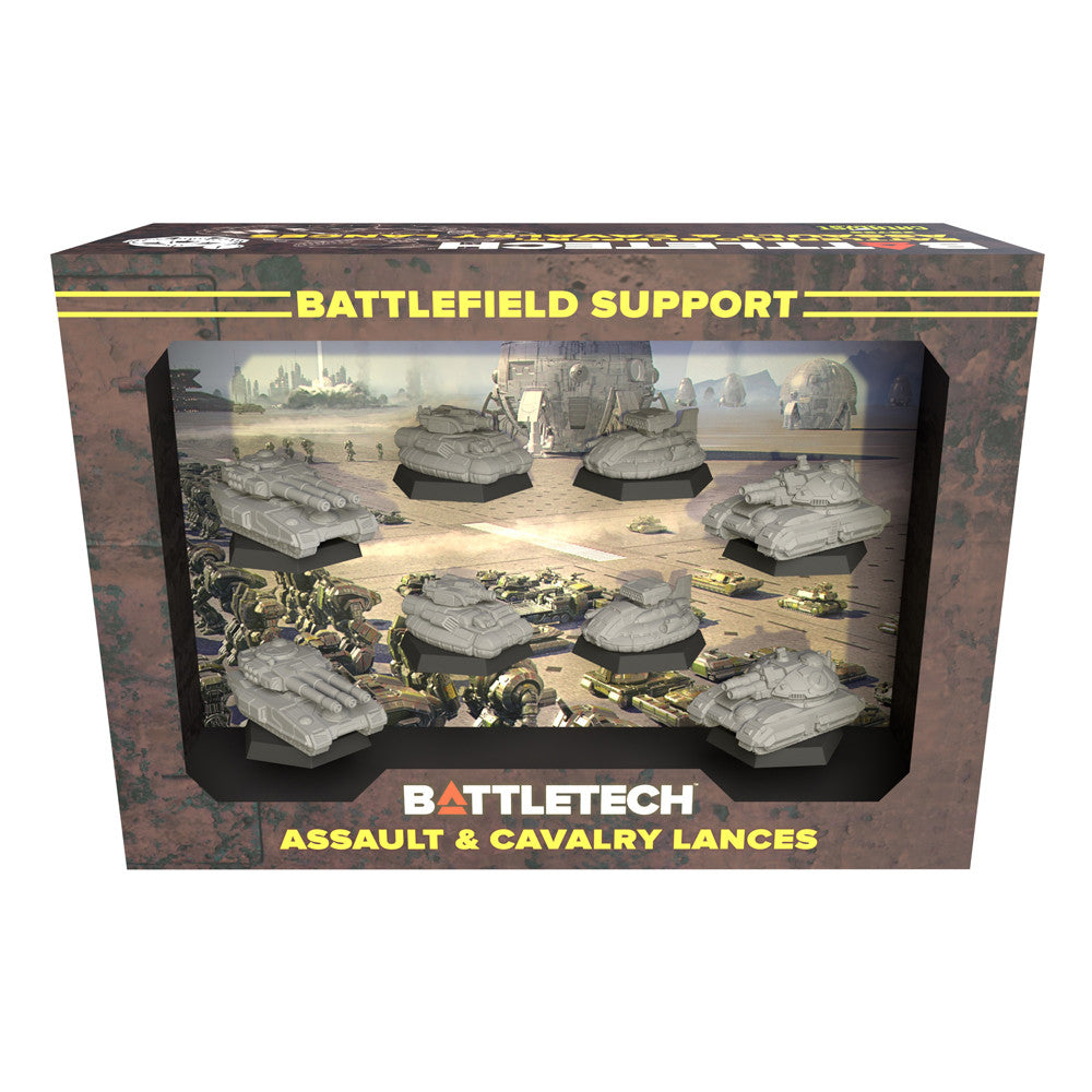 BATTLETECH: CAT35756 BATTLEFIELD SUPPORT: ASSAULT & CAVALRY LANCES | GrognardGamesBatavia