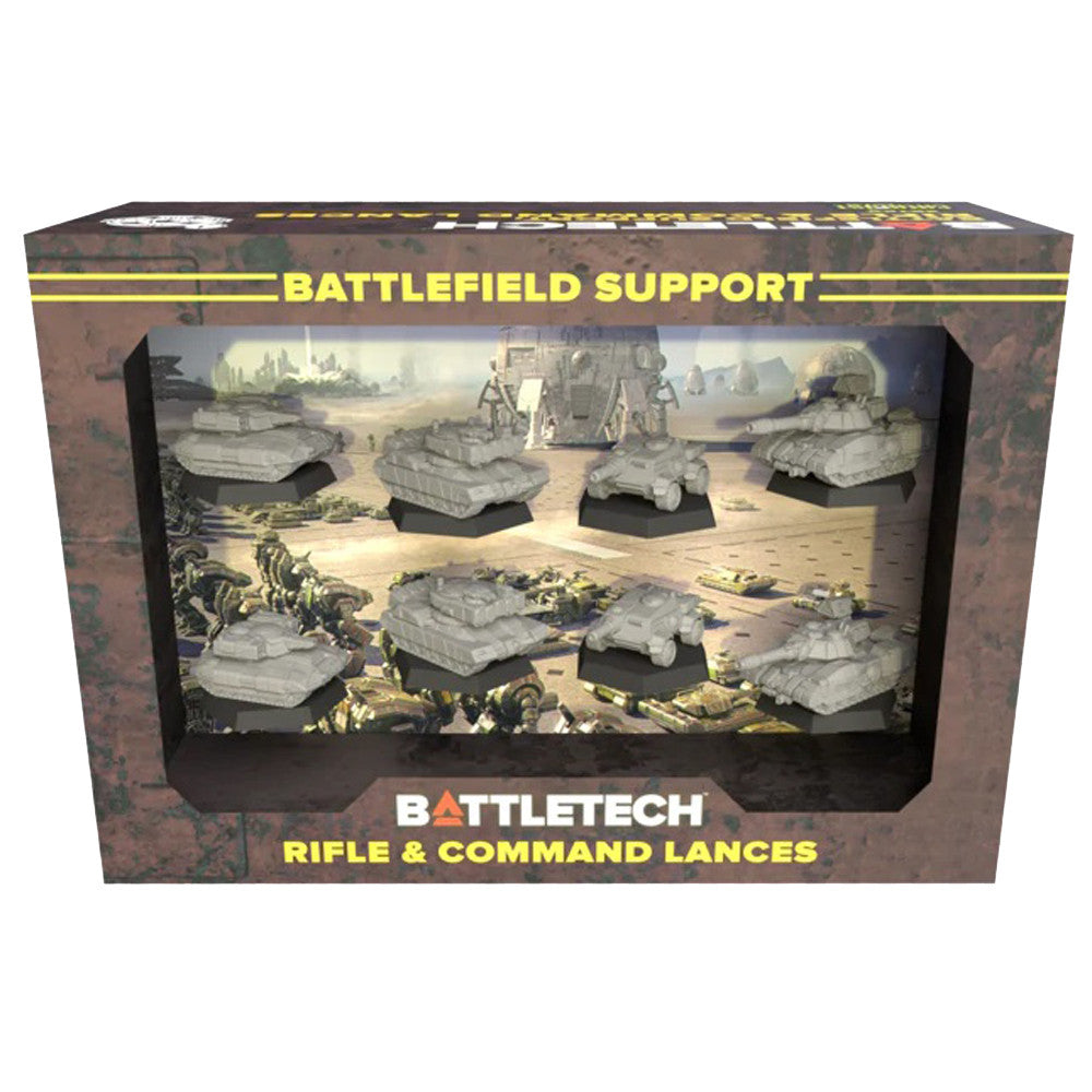 BATTLETECH: CAT35777 BATTLEFIELD SUPPORT: RIFLE & COMMAND LANCES | GrognardGamesBatavia