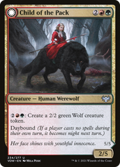 Child of the Pack // Savage Packmate [Innistrad: Crimson Vow] | GrognardGamesBatavia