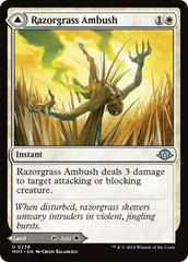 Razorgrass Ambush // Razorgrass Field [Modern Horizons 3] | GrognardGamesBatavia