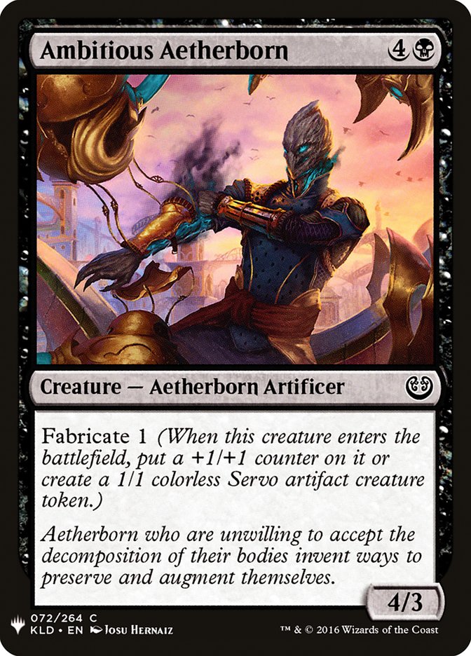 Ambitious Aetherborn [Mystery Booster] | GrognardGamesBatavia