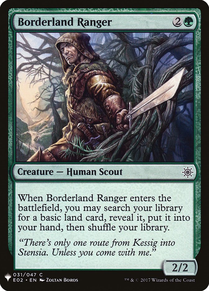 Borderland Ranger [Mystery Booster] | GrognardGamesBatavia