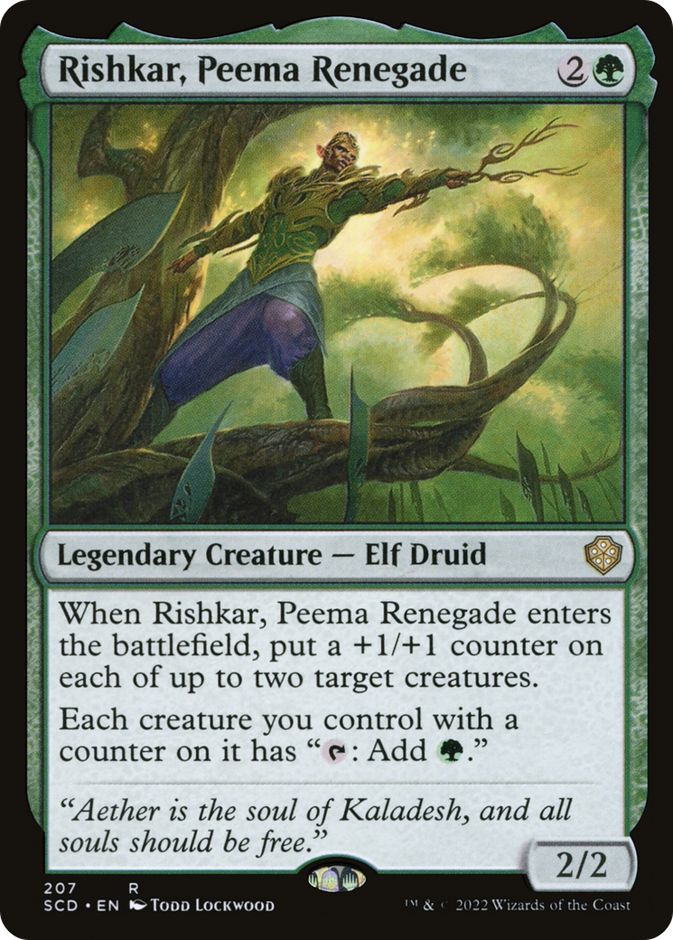 Rishkar, Peema Renegade [Starter Commander Decks] | GrognardGamesBatavia