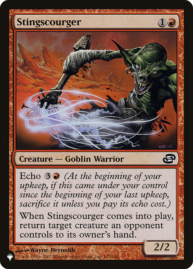 Stingscourger [The List Reprints] | GrognardGamesBatavia