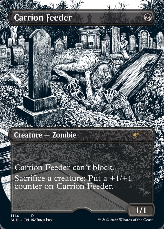 Carrion Feeder (Borderless) [Secret Lair Drop Series] | GrognardGamesBatavia